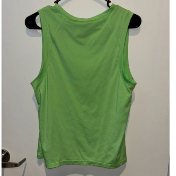 Green Athletic Muscle Tee - Picture 3 of 3
